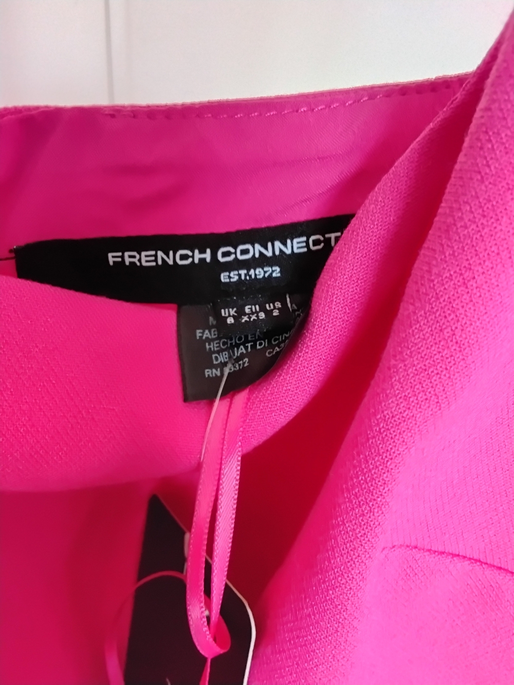 French Connection Bright Pink Mini Sheath Dress - Picture 5 of 5